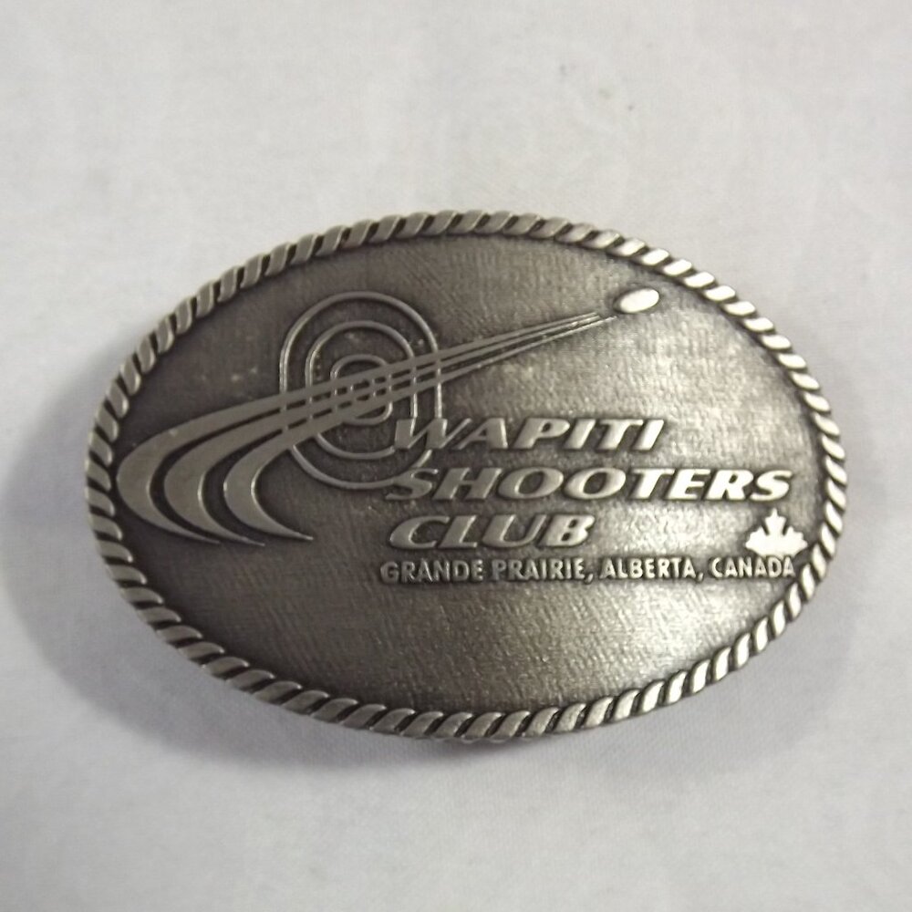 Wapiti Shooters Club Belt Buckle